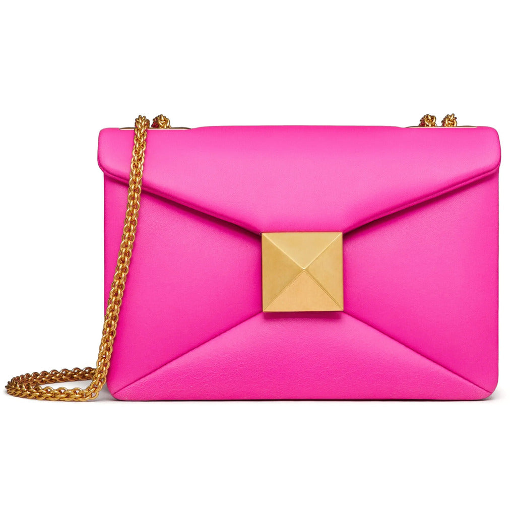 Valentino Garavani Lambskin Crossbody Bag Fuchsia — view 4