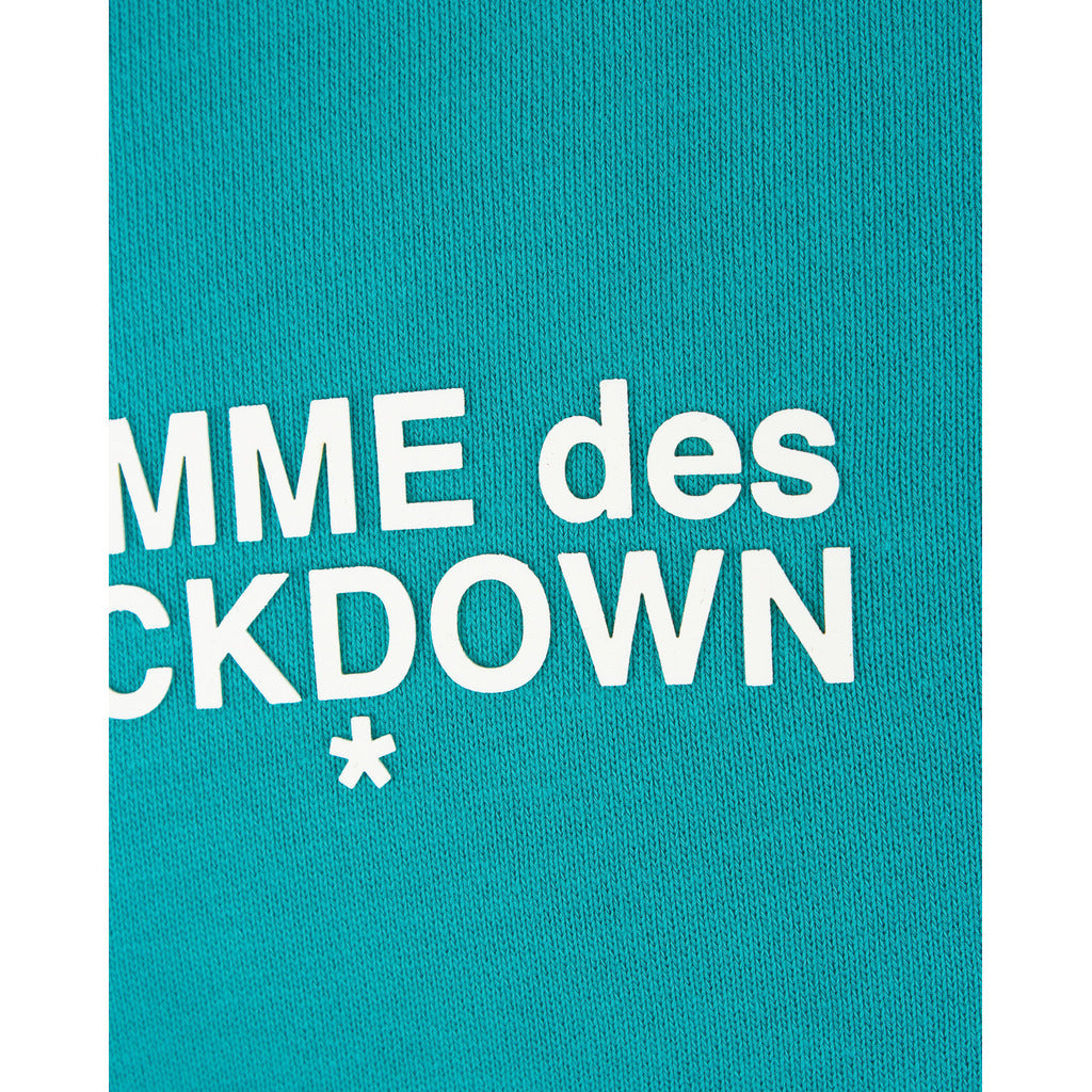 Comme Des Fuckdown Cotton Sweatshirt Hooded Print Logo — view 4