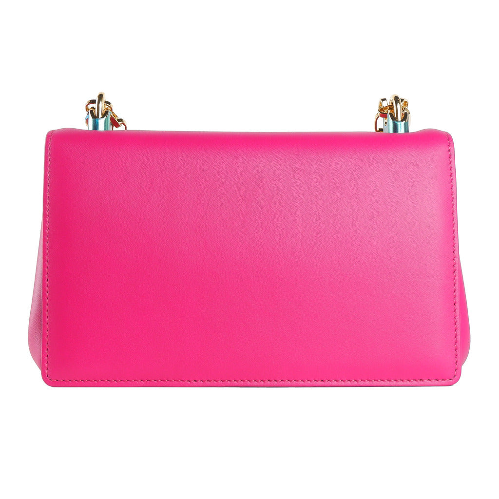 Dolce & Gabbana Calfskin Crossbody Bag Fuchsia — view 2