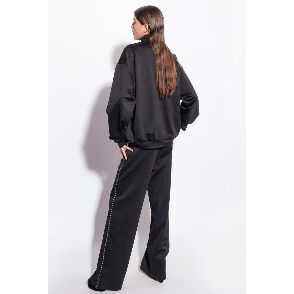 Pinko Leather Zonzoli Zippato Nero — view 4