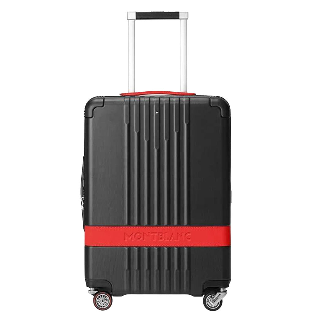 Montblanc Leather Travel Bag Black