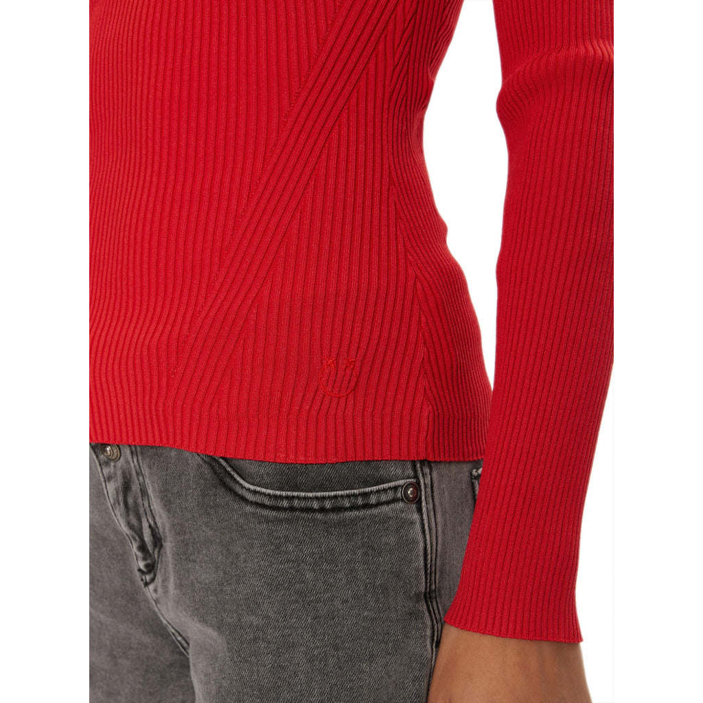 Pinko Viscose Amaranto Sweater Ribbed — view 4