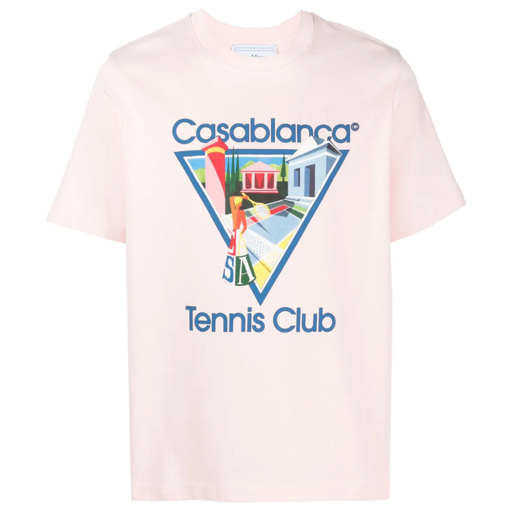 Casablanca t-shirt tennis club, pink