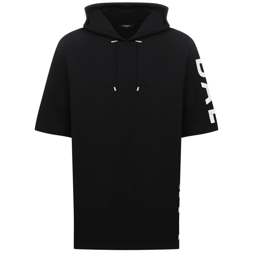 Balmain Cotton Sweatshirt Black