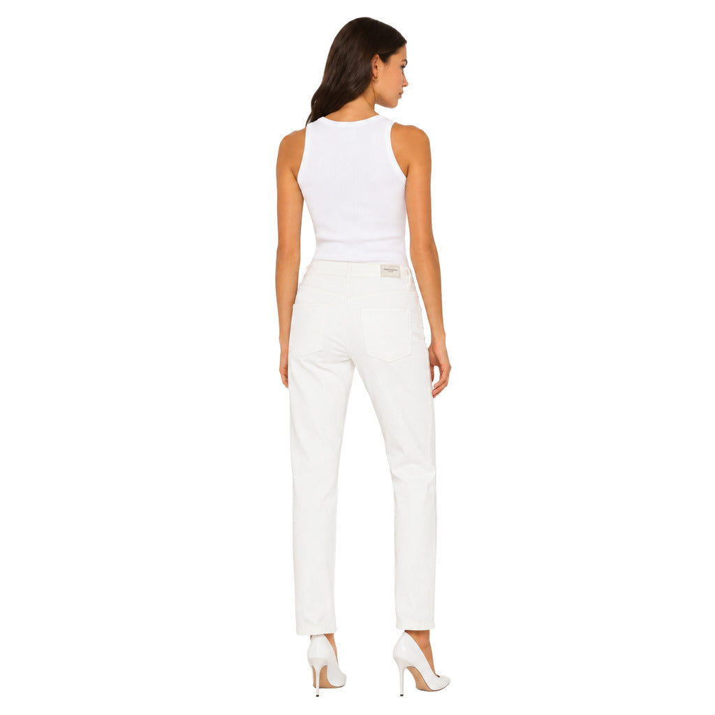 Dolce & Gabbana Cotton Jeans Bianco White — view 2