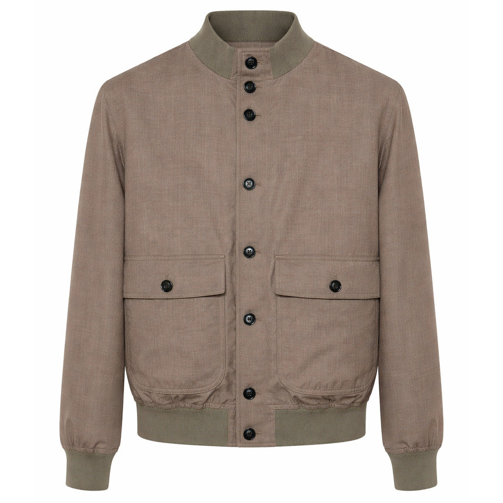 Loro Piana Wool Jacket Hazelnut Camel