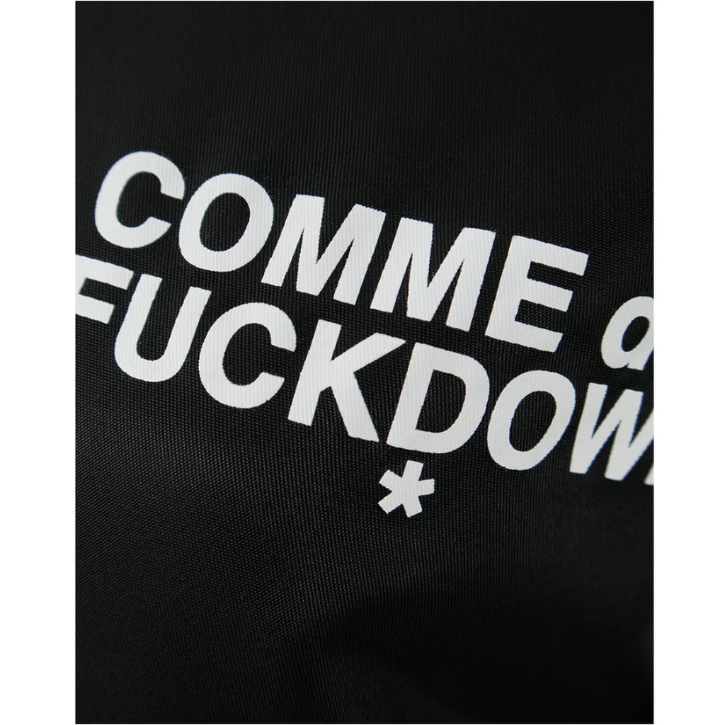 Comme Des Fuckdown Nylon Jacket Bomber Nera — view 5