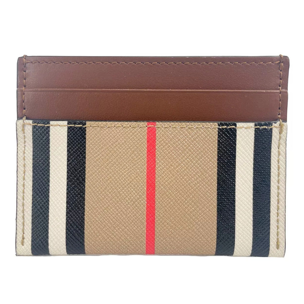 Burberry Sandon Tan Canvas Check Printed