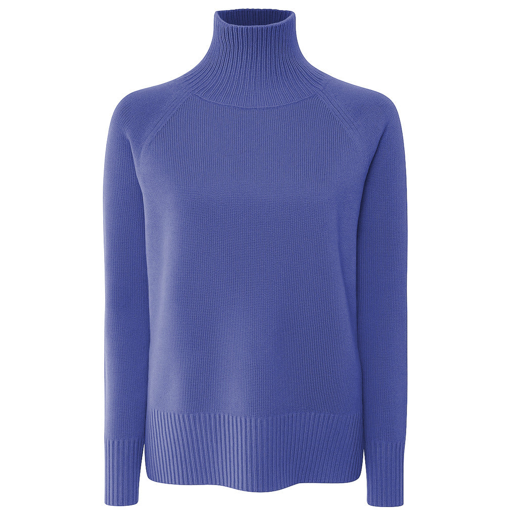 Emilio Romanelli Cashmere Sweater Sapphire Blue — view 2