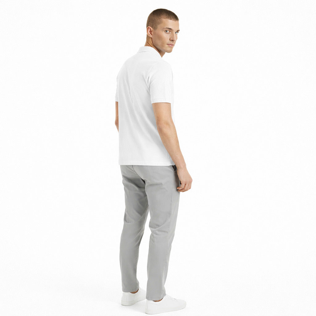 alpha studio - Polo - au-1371b-bianco