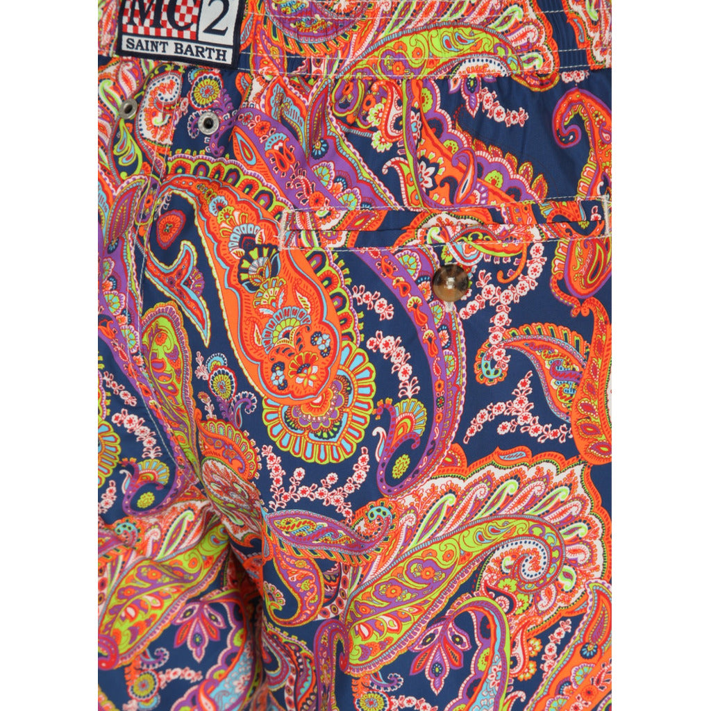 Mc2 Saint Barth Polyester Lighting Paisley Draw 61 — view 4