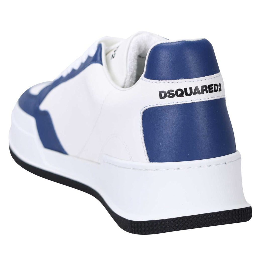 Dsquared2 Calfskin Canadian Blu Blue — view 5