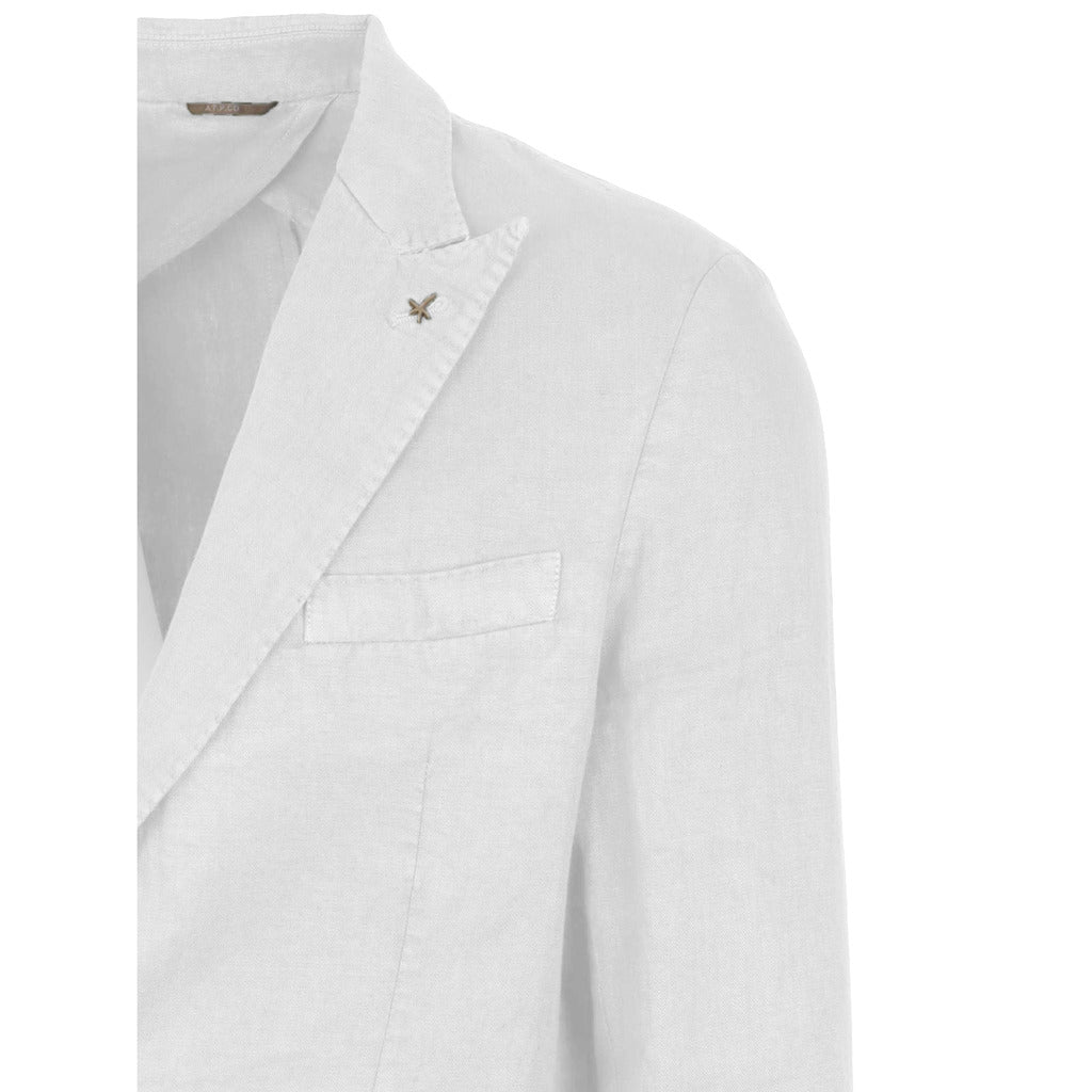 At.P.Co Linen Jacket Single-Breasted Roger — view 4