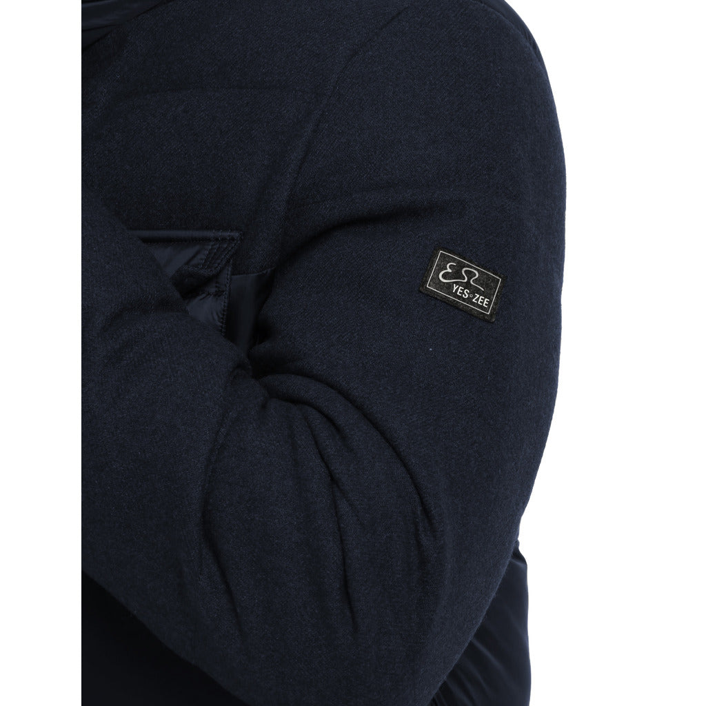 Yes Zee Wool Down Jacket Blue — view 4