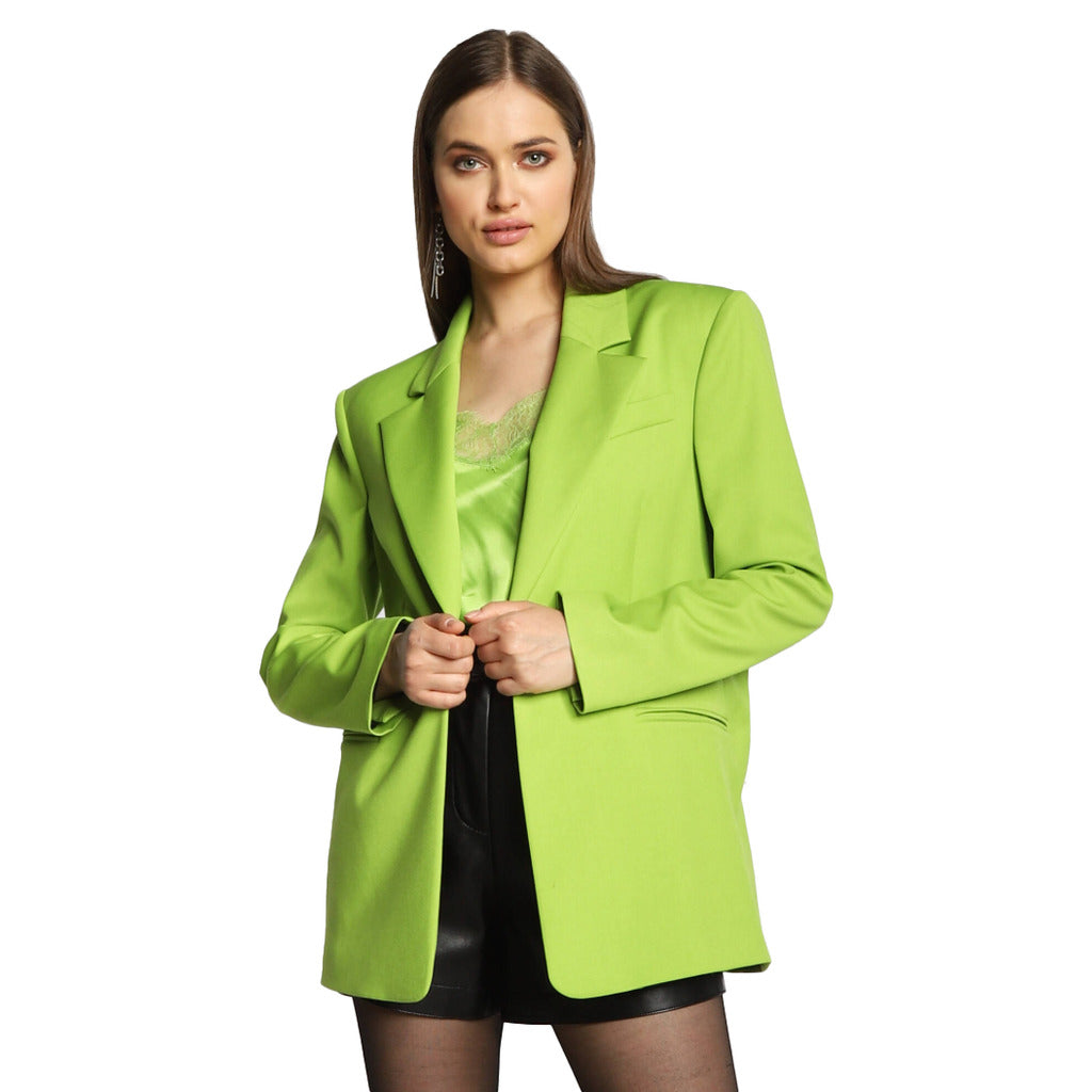 Patrizia Pepe Viscose Jacket Asparagus Green — view 4
