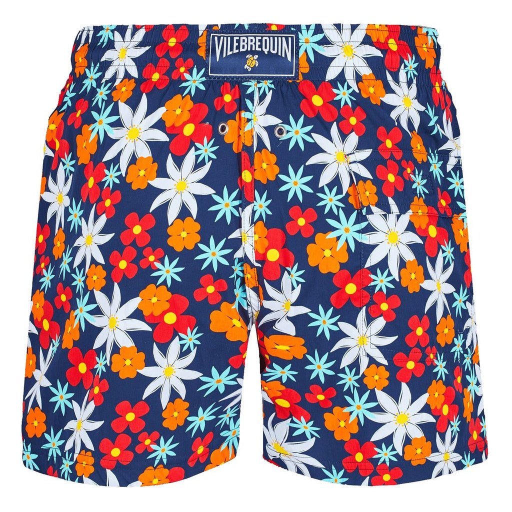Vilebrequin Cotton Swim Shorts Spring Flowers — view 2