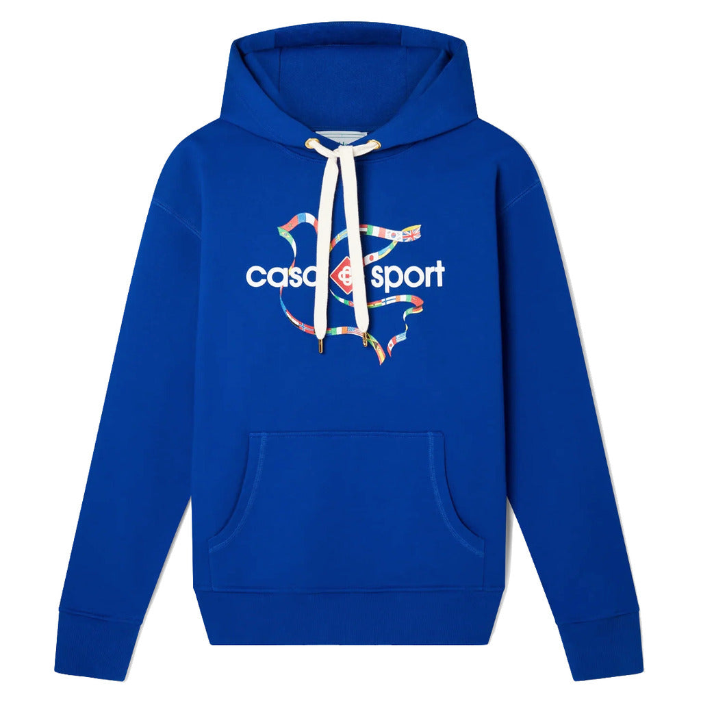 Casablanca Cotton Sweatshirt Blue — view 2