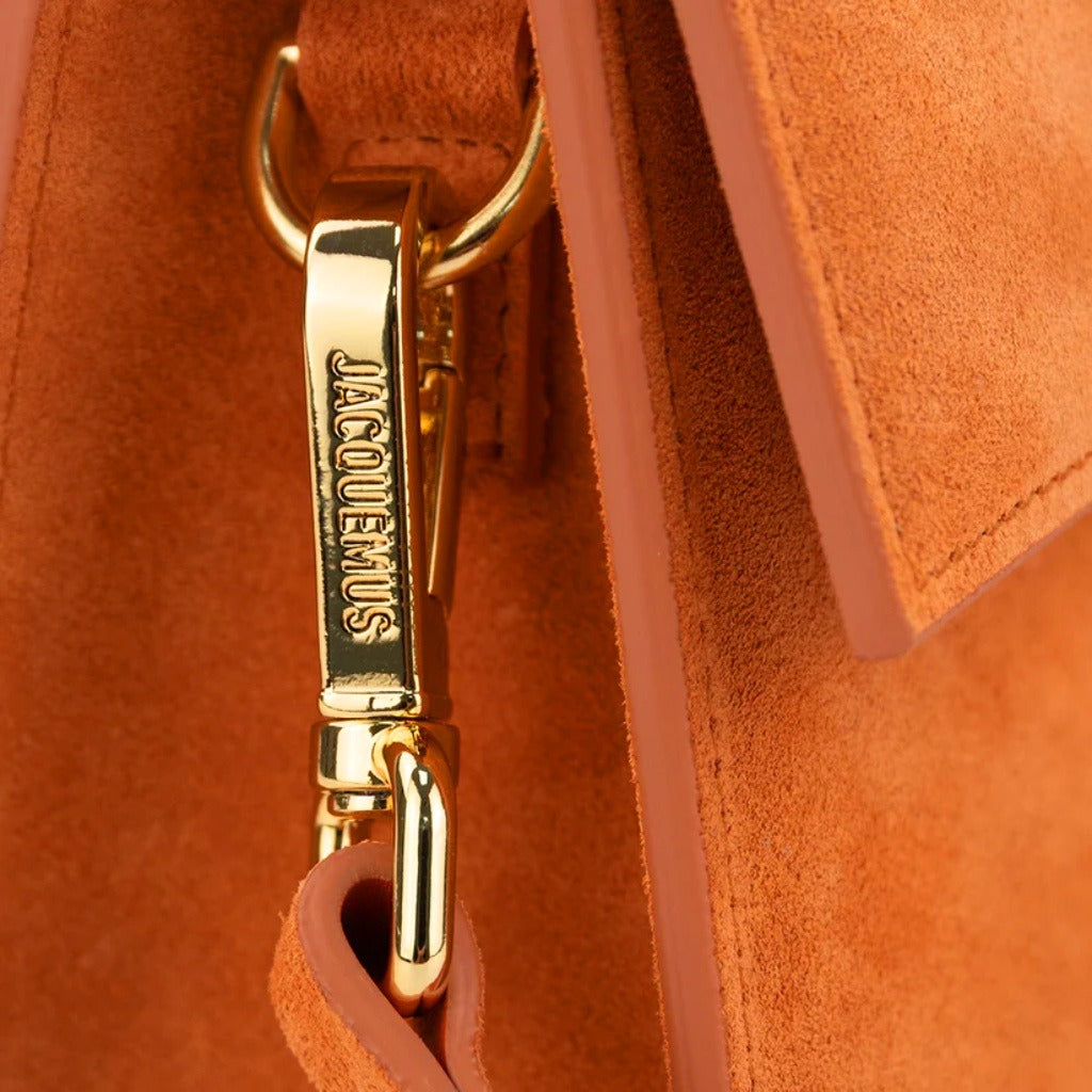 Jacquemus Suede Le Grand Bambino Gold — view 6