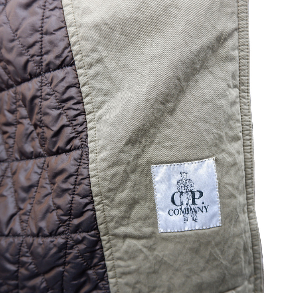 C.P. Company Cotton Jacket Double-Breasted Army — view 5