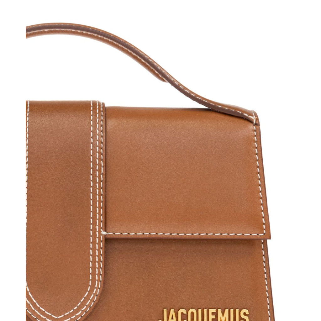 Jacquemus Leather Le Grand Bambino Gold — view 3