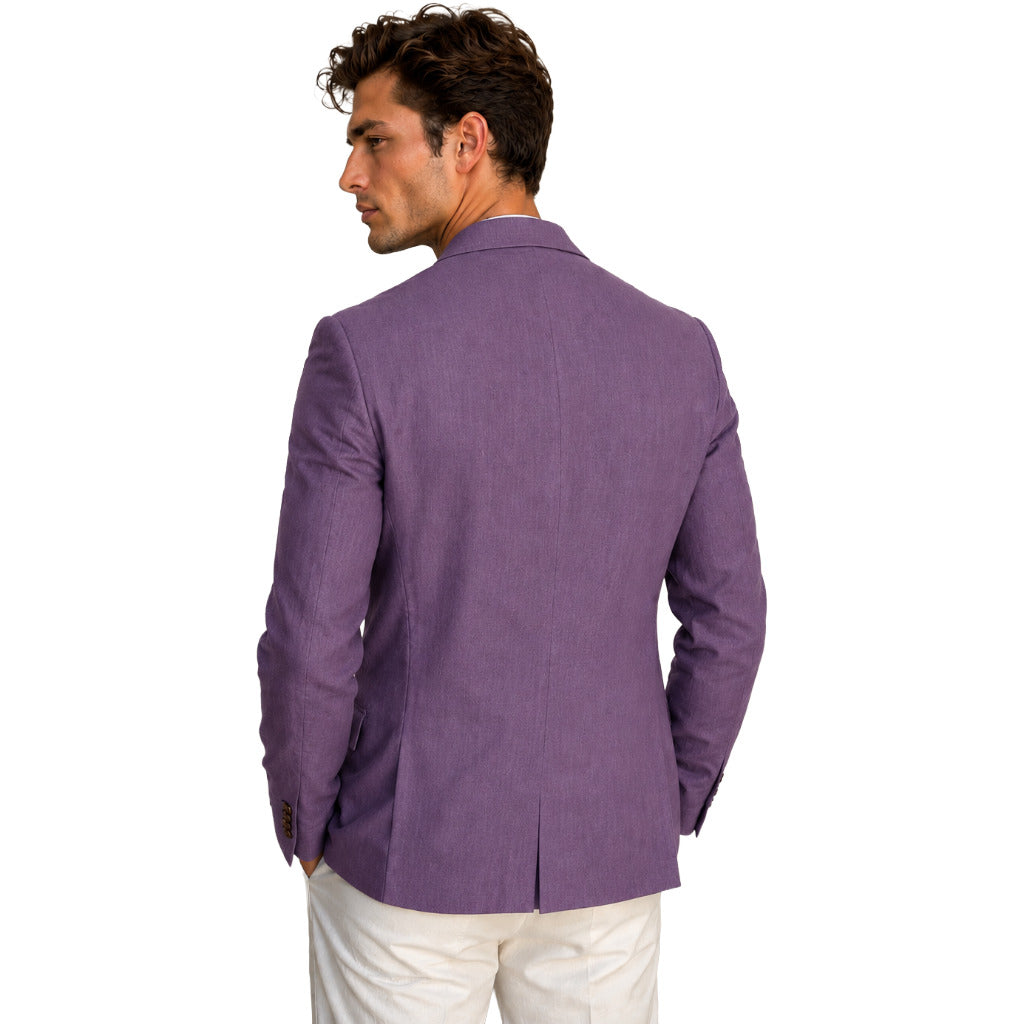 Dolce & Gabbana Jacket Double-Breasted Linen — view 2