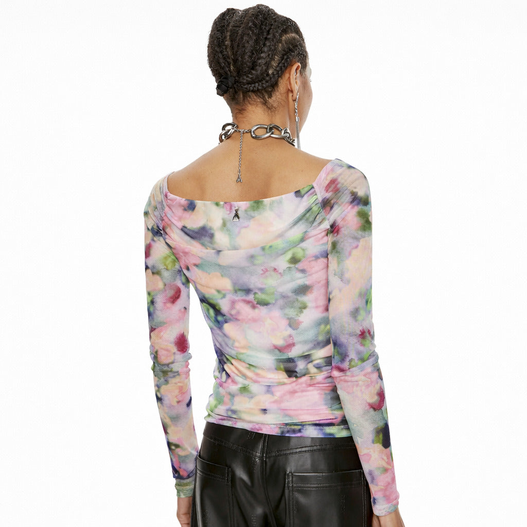 Patrizia Pepe Top Multicolour Multicolor — view 2