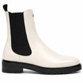 Patrizia Pepe Calfskin Stivaletti Pelle Avorio