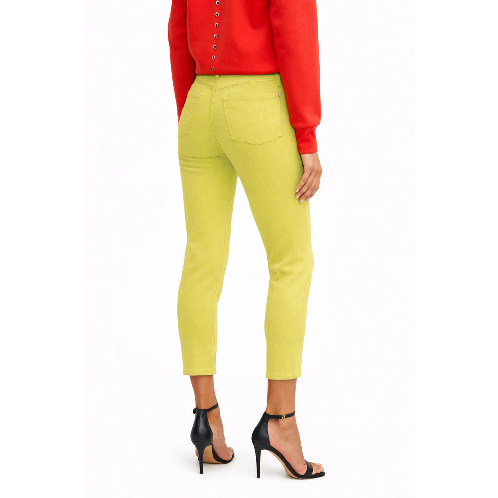 Patrizia Pepe Trousers Dreamlike Yellow — view 2
