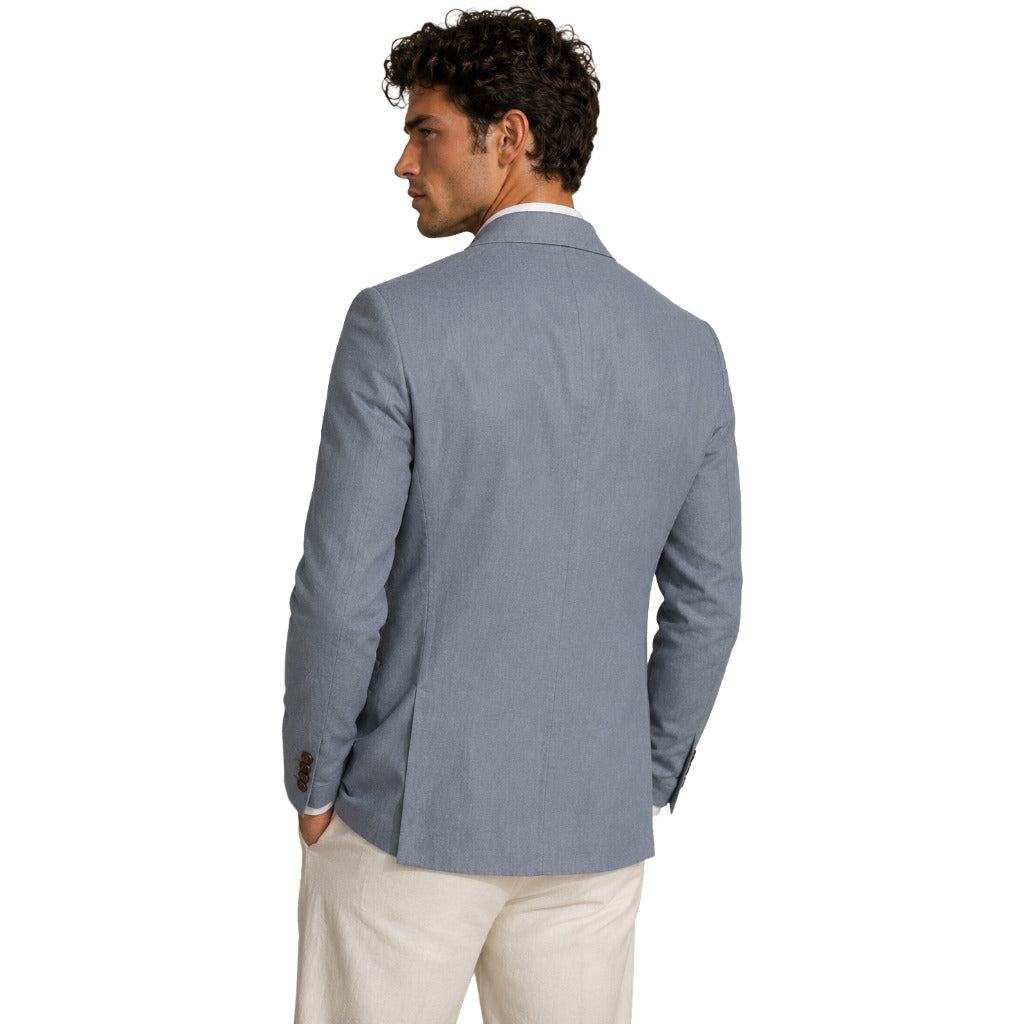 Dolce & Gabbana Linen Jacket Single-Breasted Logata — view 2