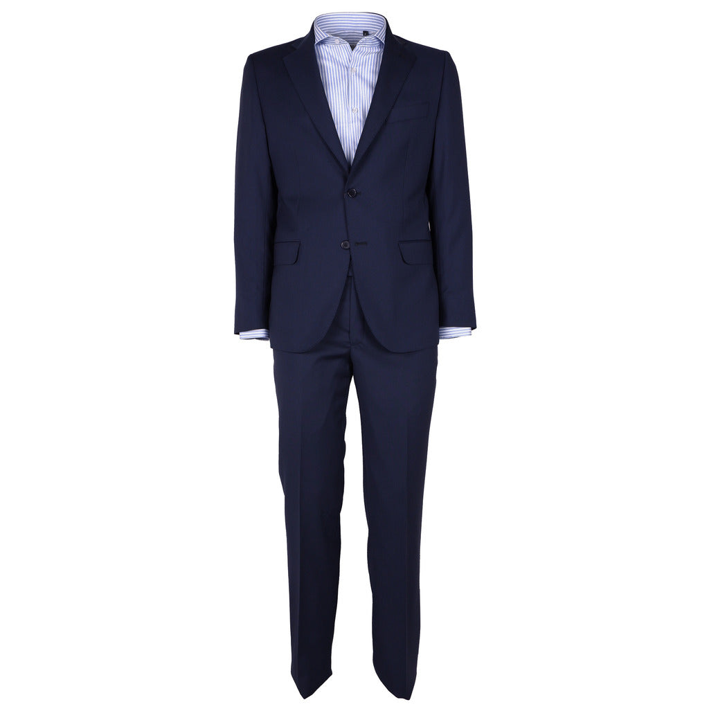 Ermenegildo Zegna Tessuto Wool Suit Blue