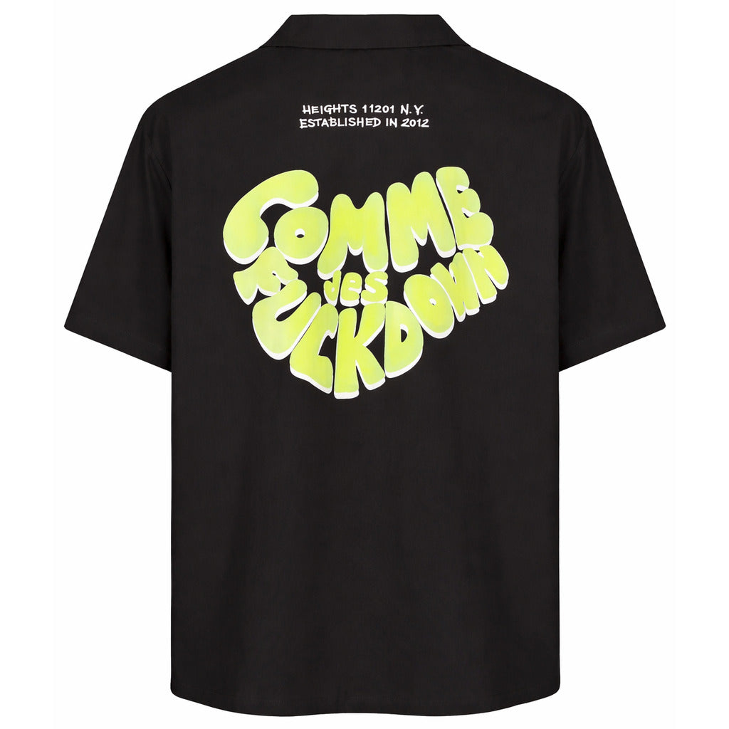 Comme Des Fuckdown Cotton Shirt Tasconi Print — view 2