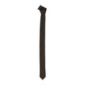 Emilio Romanelli Slim Tie, Solid Color (Burgundy), Size 40