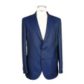 Emilio Romanelli Wool Jacket Blue