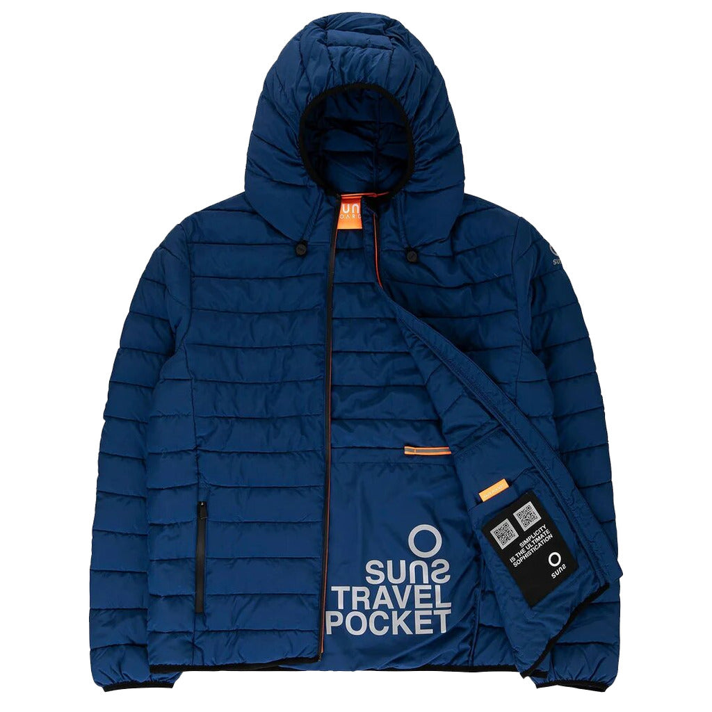 Suns Quilted Jacket Blue — view 4