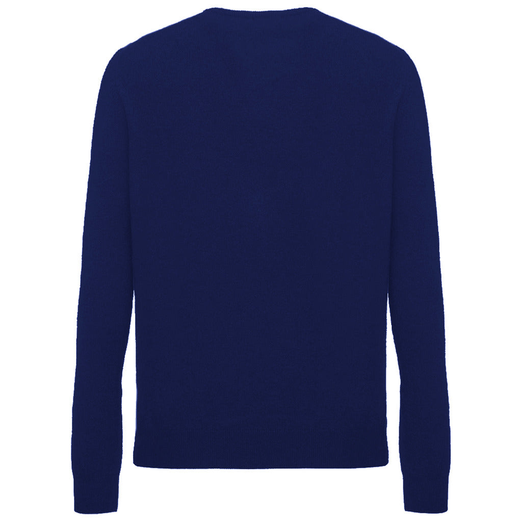 Malo Crewneck Cashmere Navy — view 3