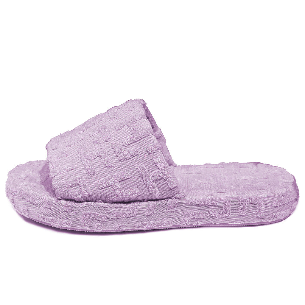 Hinnominate Cotton Sandals Lilac — view 2