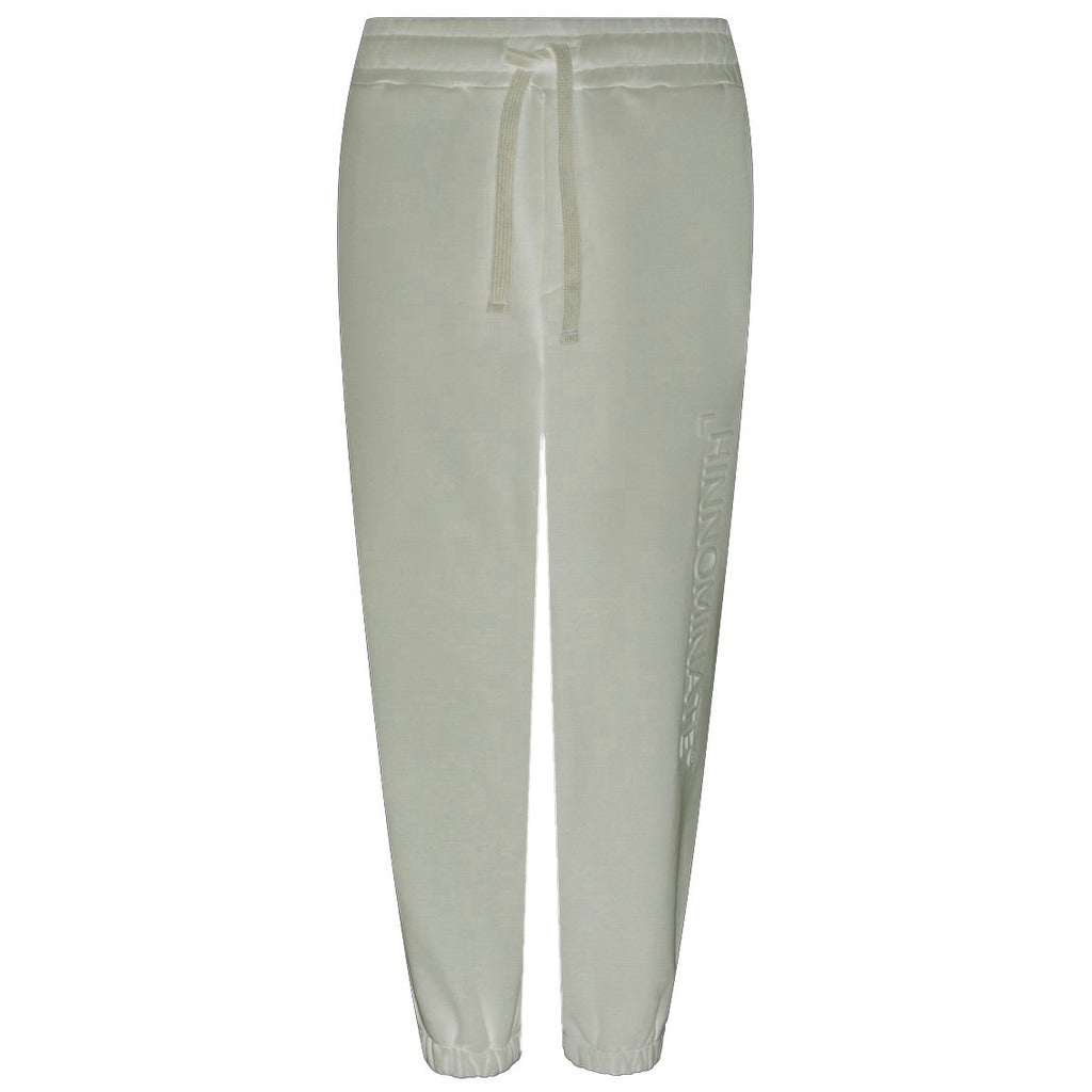 Hinnominate Cotton Trousers Embossed Logo