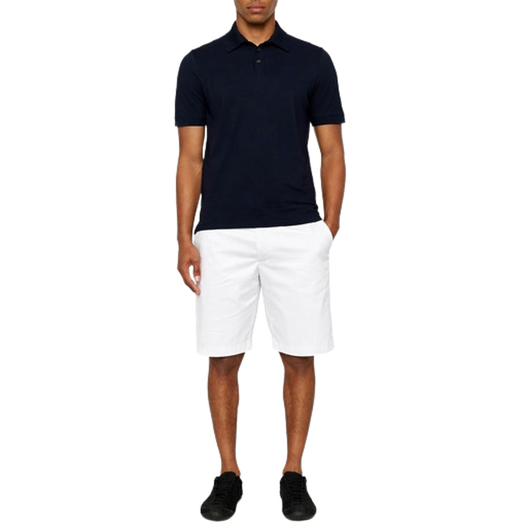 alpha studio - shorts - au-1504q-bianco