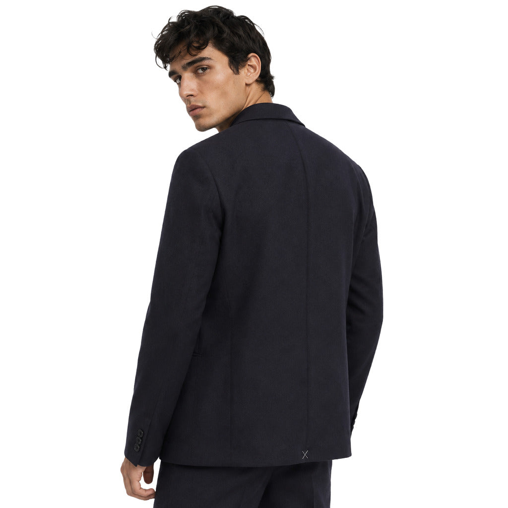 Dolce & Gabbana Wool Jacket Single-Breasted Blue Nera — view 2