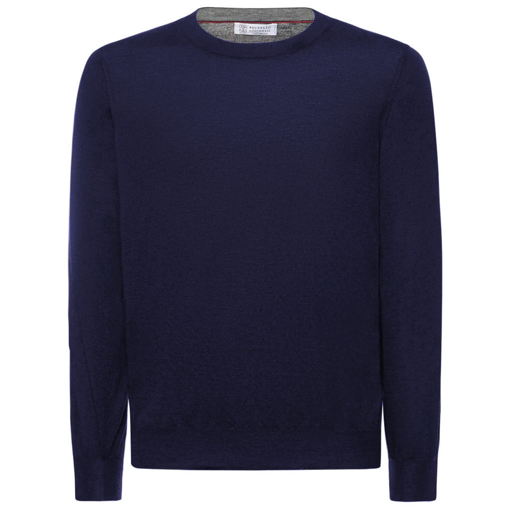 Brunello Cucinelli Cashmere Sweater Blue