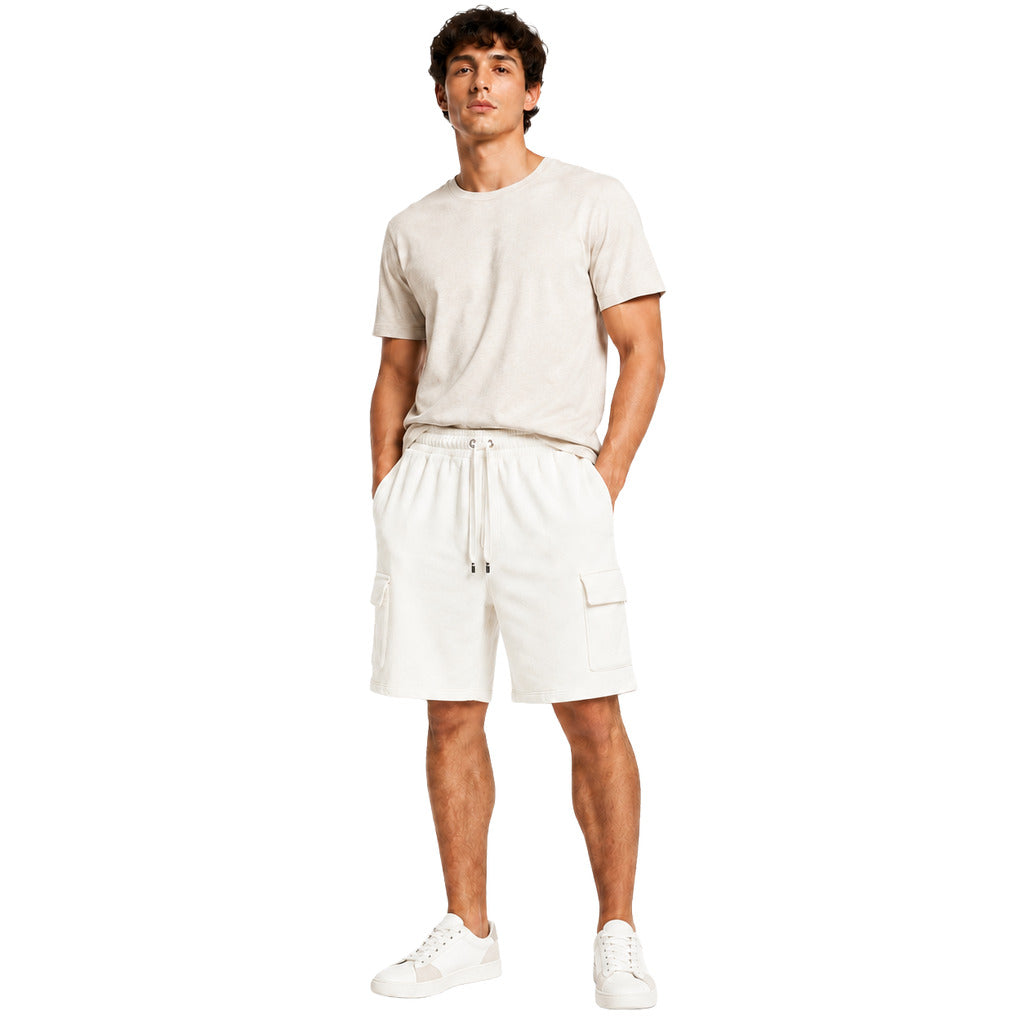 Dolce & Gabbana Cotton Short Cargo White