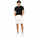 Dolce & Gabbana Cotton Bermuda In Denim White