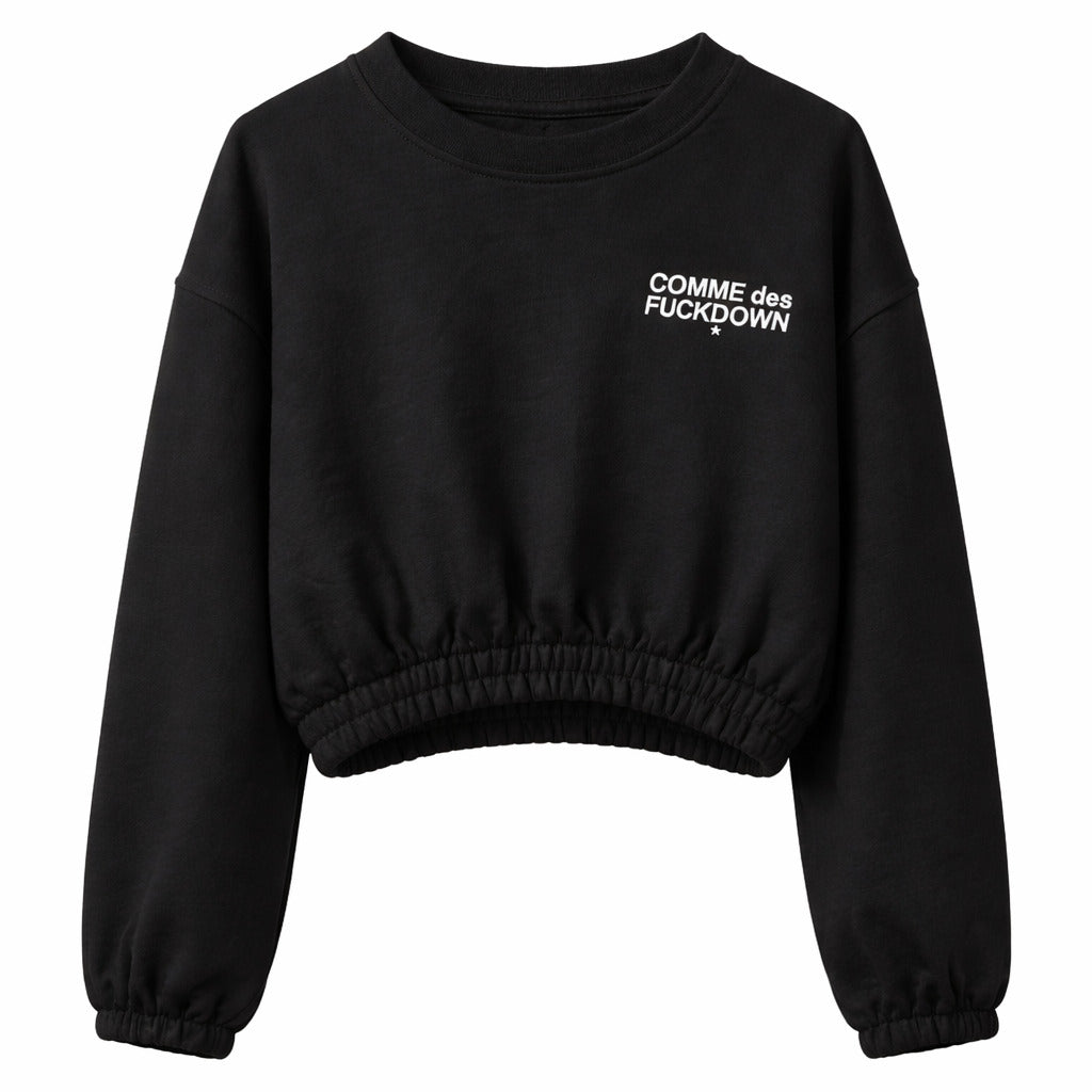 Comme Des Fuckdown Sweatshirt Nera