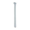 Emilio Romanelli Slim Tie, Solid Color, Size 40 Mm