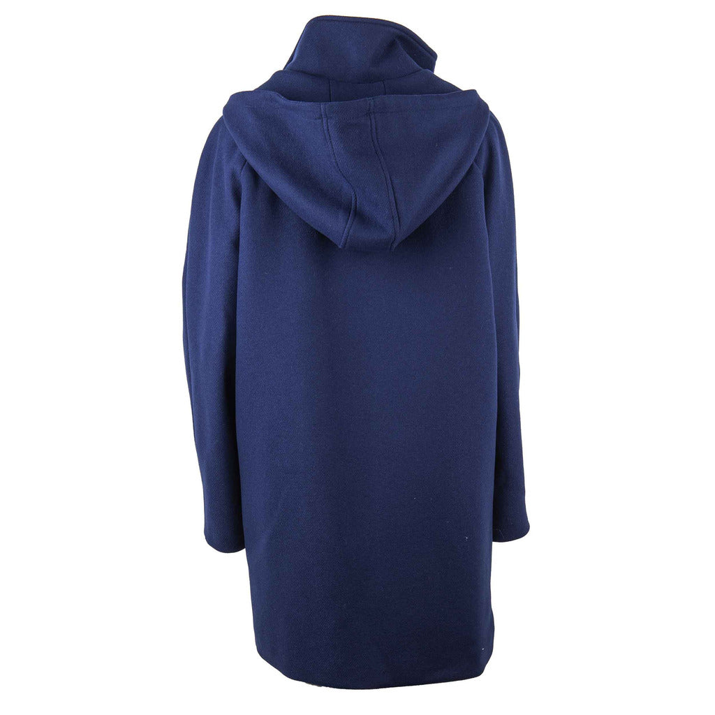 Love Moschino Coat, Blue Color, With Hood And Closure — view 2