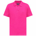 Vilebrequin Linen Polo Rosa Shocking