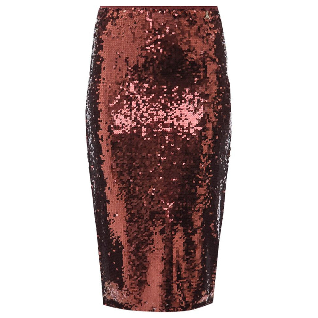 Patrizia Pepe Skirt Burgundy Red