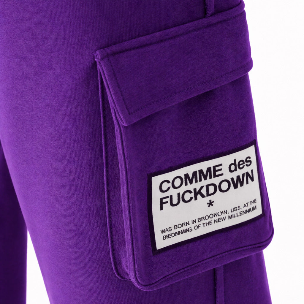 Comme Des Fuckdown Trousers Cargo Purple — view 3