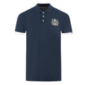 Aquascutum Cotton Polo Shirt, Contrasting Logo On Front