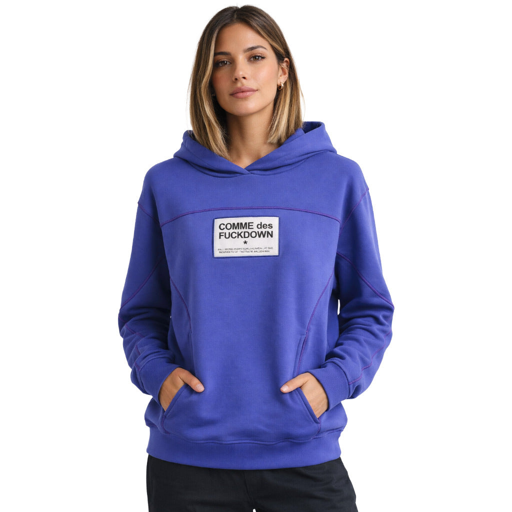 Comme Des Fuckdown Sweatshirt Purple — view 2